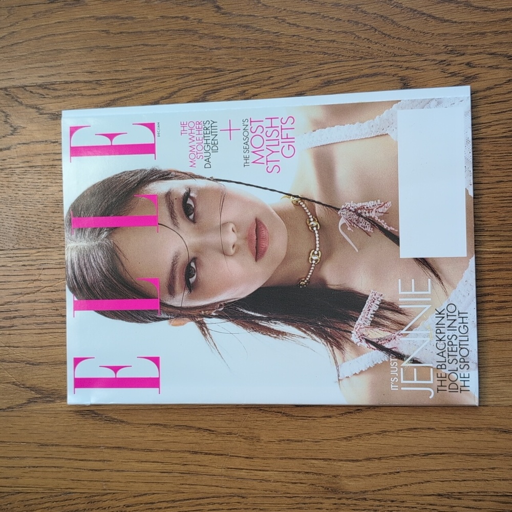 Elle Magazine December January 2023 Jennie Blackpink